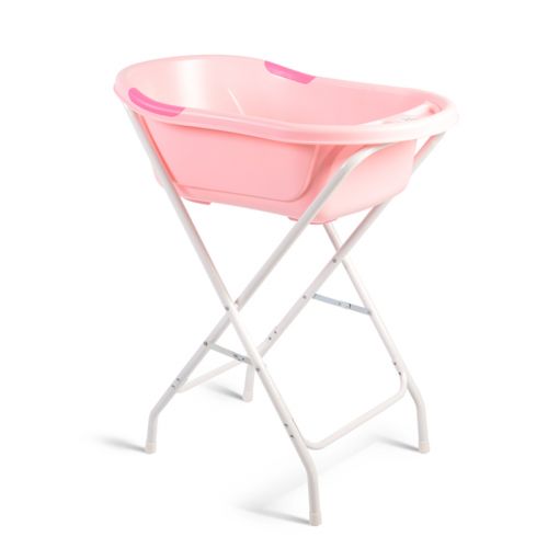 Cadita de baie cu suport Moni Lilly pink - poza 3
