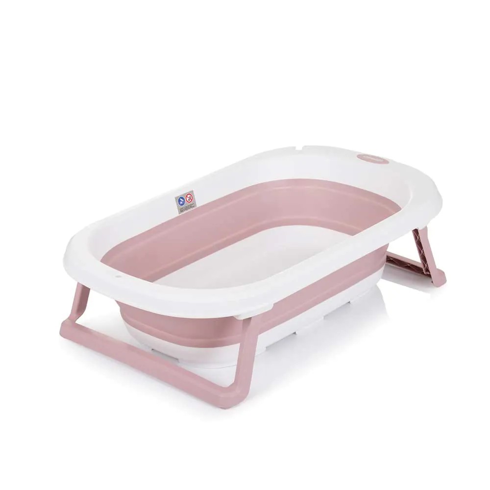 Cadita de baie pliabila cu reductor Chipolino Isla 81 cm Roz - poza 3