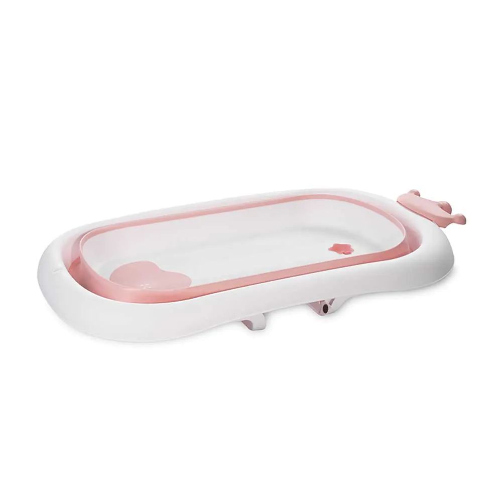 Cadita pliabila cu scurgere Lorelli Royal Nordic 83 cm Roz - poza 2