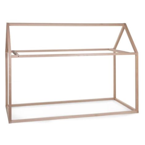 Cadru pat casuta Childhome 90x200 cm Lemn Natural - poza 1