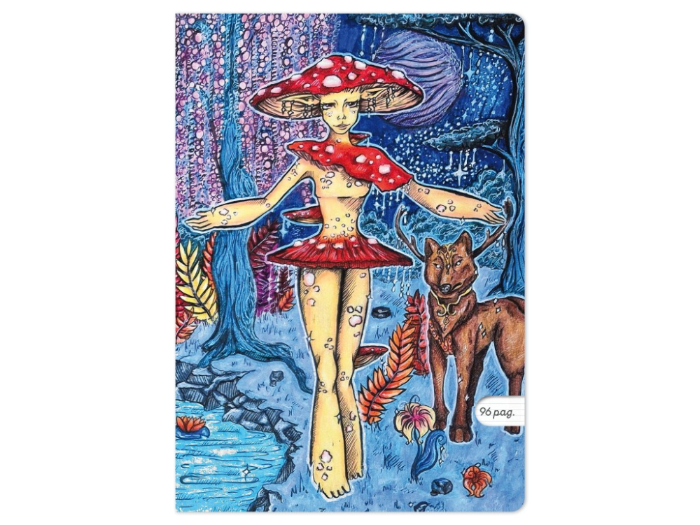 Caiet A4 dictando,ilustratie Un vis nemarginit, 48 file, 80 g mp