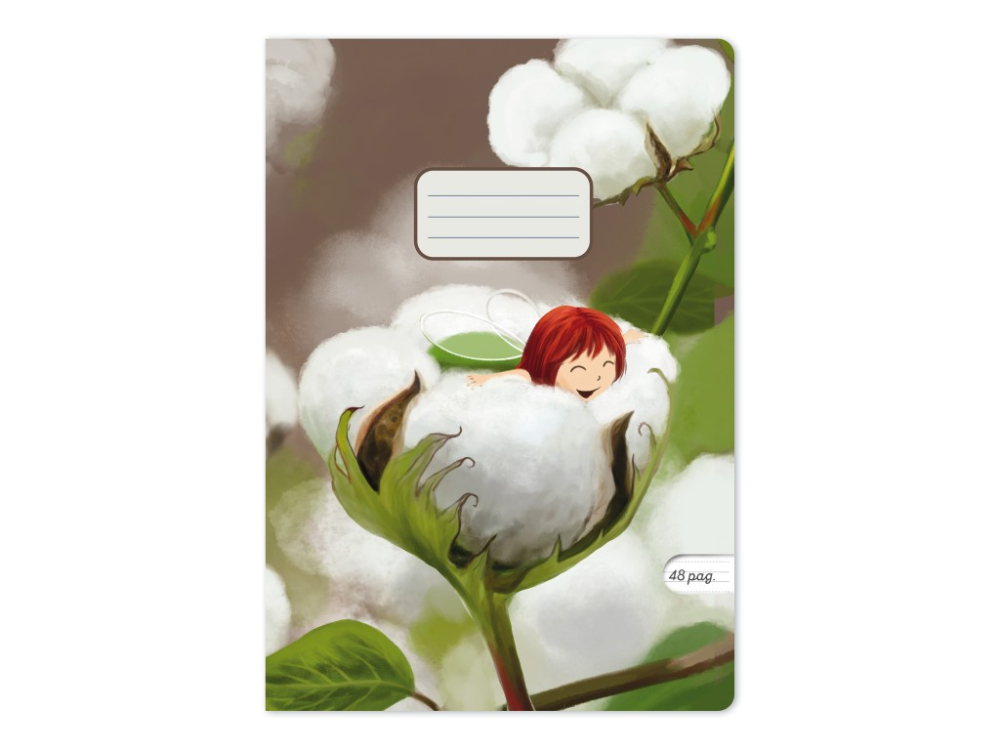 Caiet A5 special tip 2,ilustratie Cotton soft,24 file, 90g