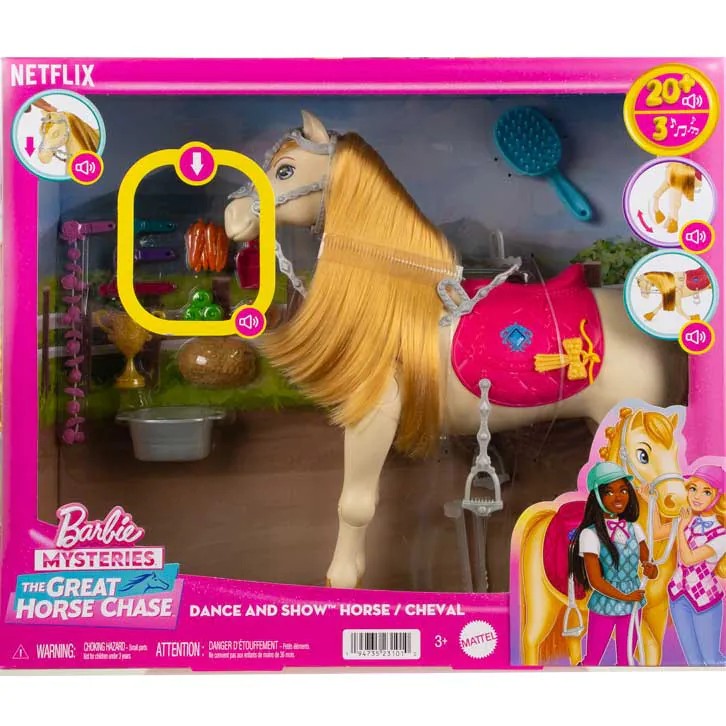 Cal interactiv cu accesorii Barbie Mysteries The Great Horse Chase - poza 2
