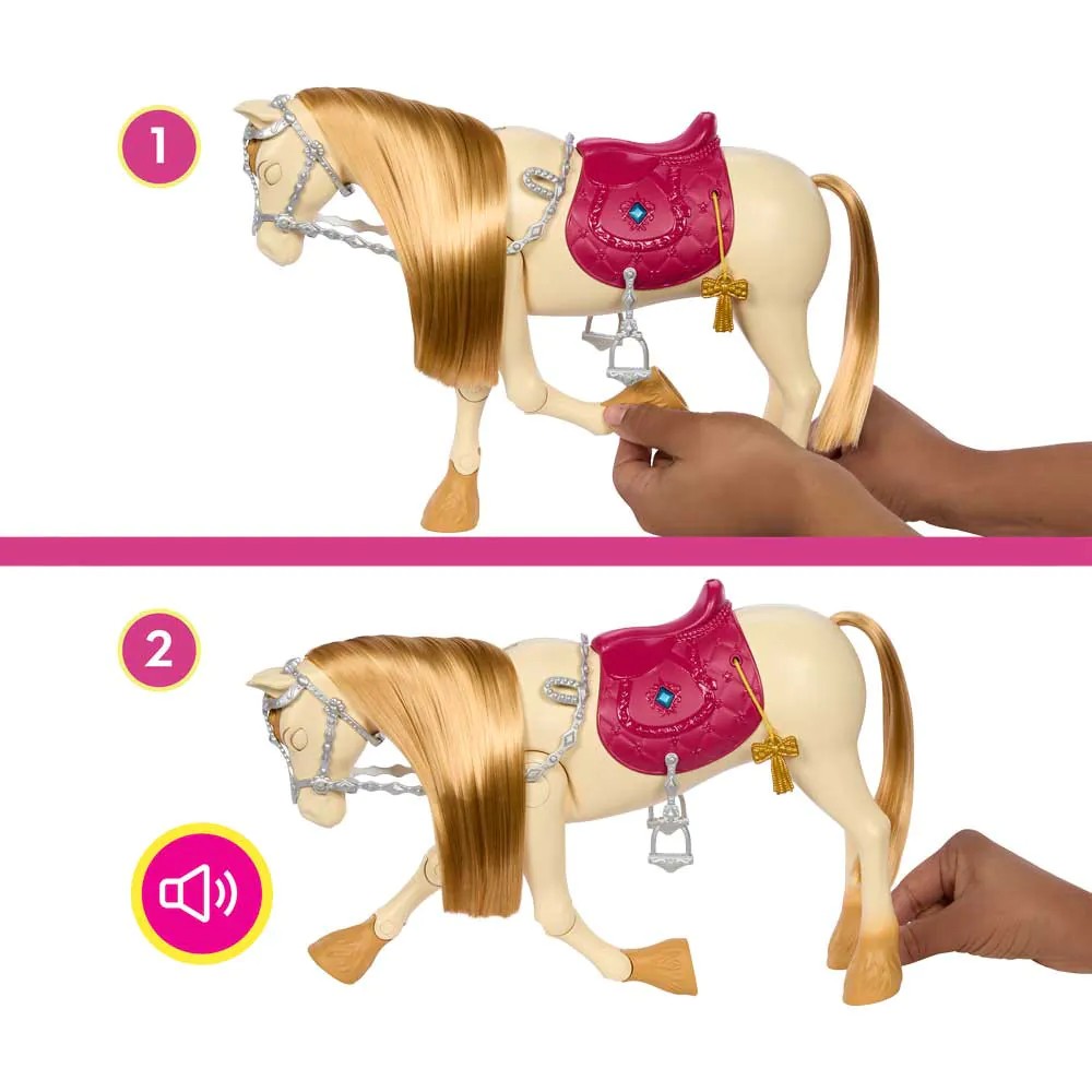 Cal interactiv cu accesorii Barbie Mysteries The Great Horse Chase - poza 3