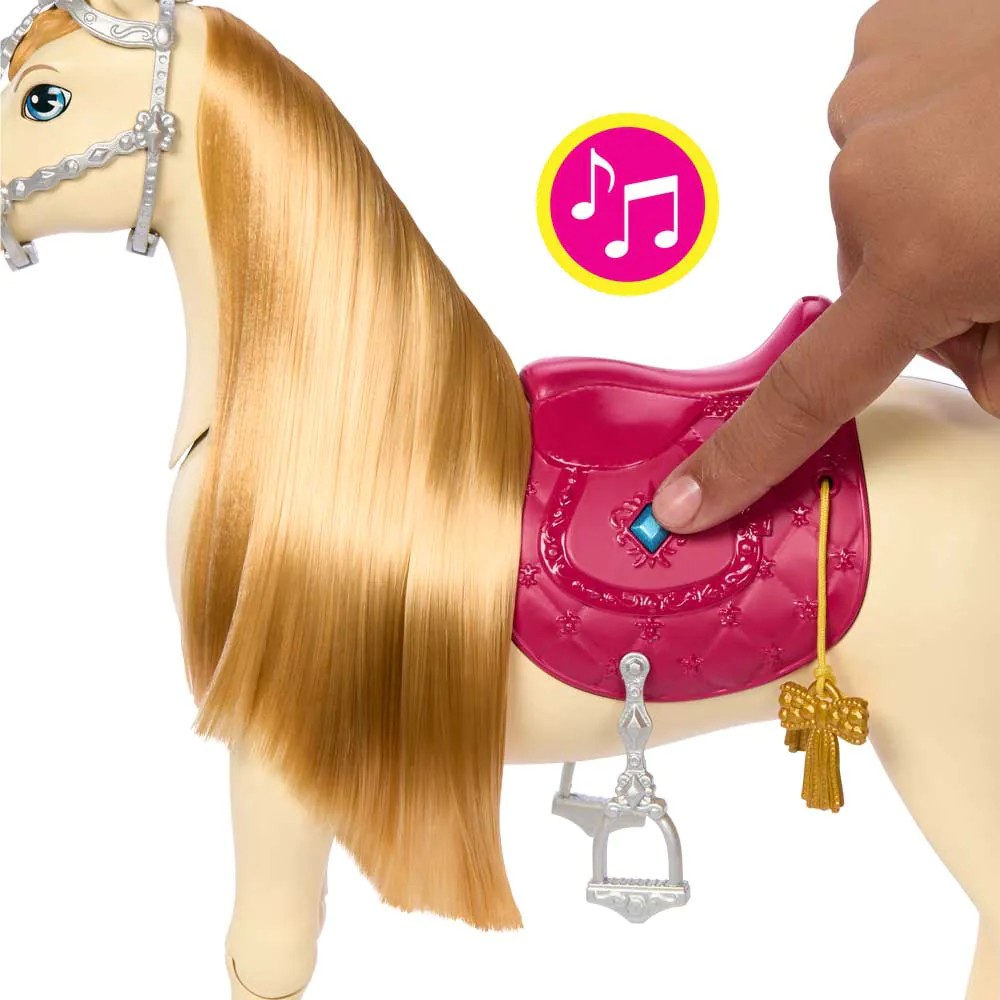 Cal interactiv cu accesorii Barbie Mysteries The Great Horse Chase - poza 5