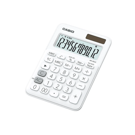 Calculator de birou 12 digits Casio MS-20UC alb
