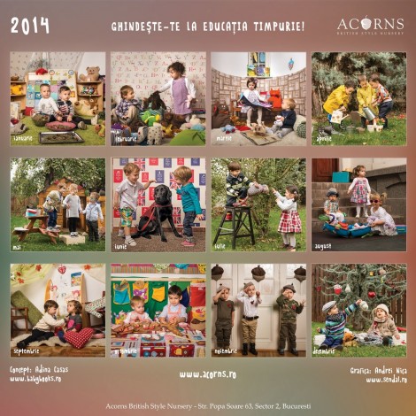 Calendar Acorns 2014 - poza 2