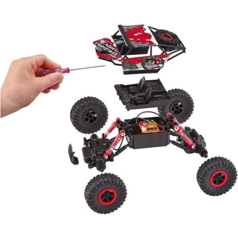 Calendar Advent 24 zile, masina cu telecomanda Crawler, Revell 01043, Scara 1:18 - poza 3