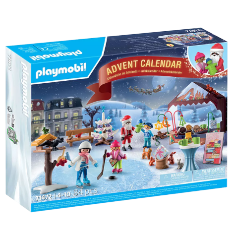 Calendar Advent - Excursie la Targul de Craciun - Advent Playmobil 71472 - poza 1