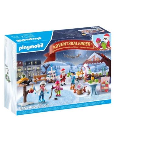 Calendar Advent - Excursie la Targul de Craciun - Advent Playmobil 71472 - poza 3
