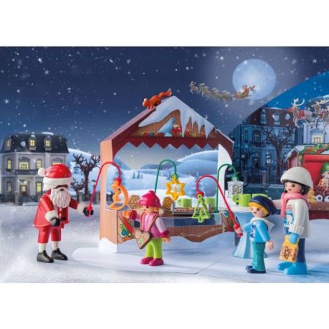 Calendar Advent - Excursie la Targul de Craciun - Advent Playmobil 71472 - poza 4
