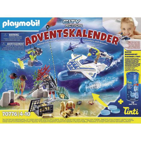 Calendar Craciun - Politia sub apa 70776 Playmobil - poza 4