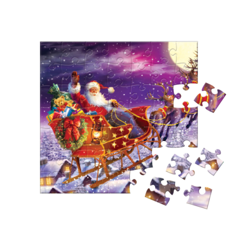 Calendar de Advent Amintiri de Craciun, 24 puzzle-uri, 50 piese - poza 4