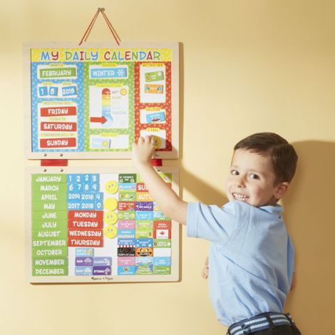 Calendar magnetic Activitatile zilnice - Melissa & Doug 9253 - poza 2