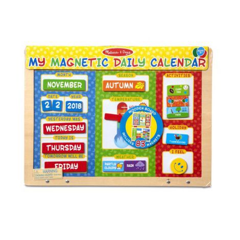 Calendar magnetic Activitatile zilnice - Melissa & Doug 9253 - poza 3