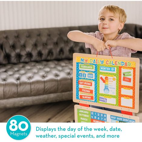 Calendar magnetic Activitatile zilnice - Melissa & Doug 9253 - poza 4