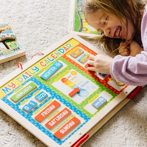 Calendar magnetic Activitatile zilnice - Melissa & Doug 9253 - poza 5