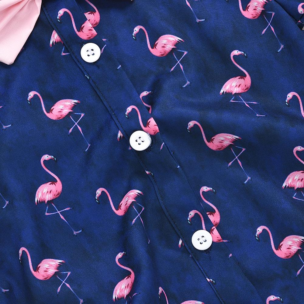 Camasa Body Copii cu Maneca Scurta Flamingo - 18-24 luni - poza 2