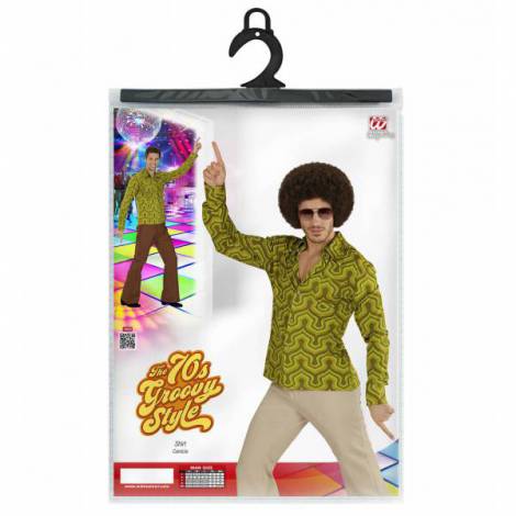 Camasa disco anii 70, 80 groovy - poza 2