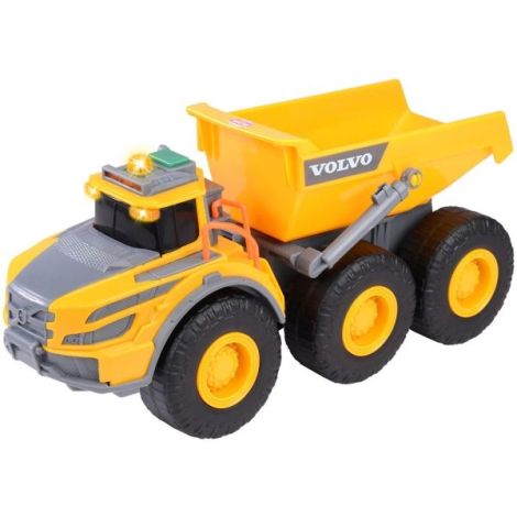 Camion basculant Dickie Toys Volvo Articulated Hauler 23 cm cu lumini si sunete - poza 1