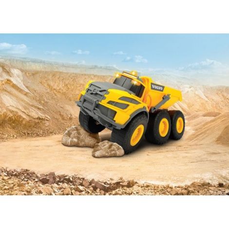 Camion basculant Dickie Toys Volvo Articulated Hauler 23 cm cu lumini si sunete - poza 5