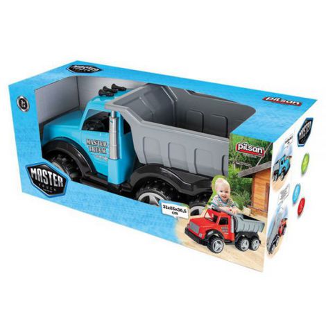 Camion basculant Pilsan Master Truck blue - poza 5
