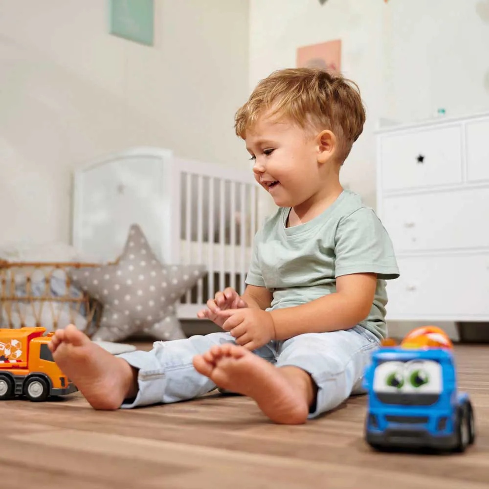 Camion bebelusi cu sunete si lumini ABC Volvo 13 cm diverse modele - poza 4
