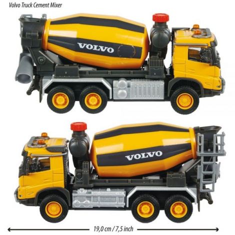 Camion betoniera Majorette Volvo Cement Mixer - poza 3
