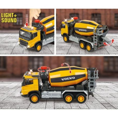 Camion betoniera Majorette Volvo Cement Mixer - poza 4