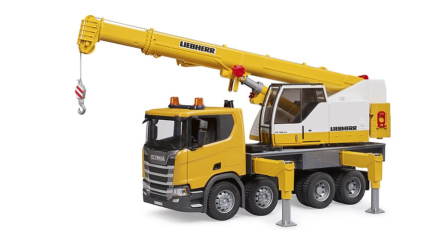 Camion cu macara Bruder Scania Super 03571 - poza 1