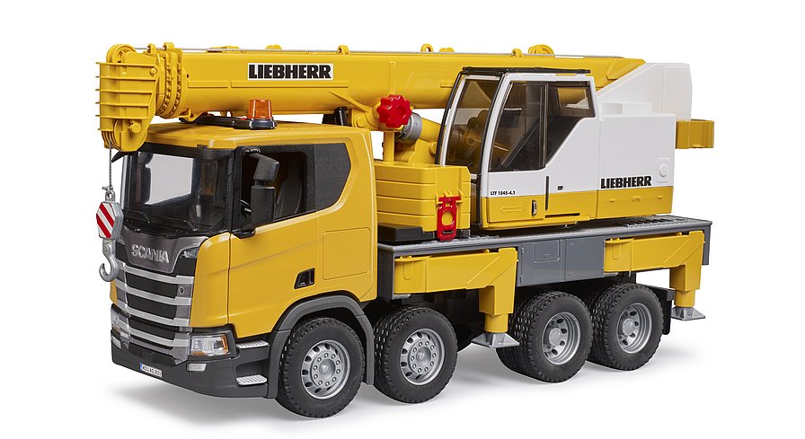 Camion cu macara Bruder Scania Super 03571 - poza 2