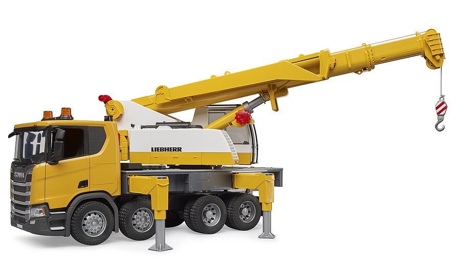 Camion cu macara Bruder Scania Super 03571 - poza 3