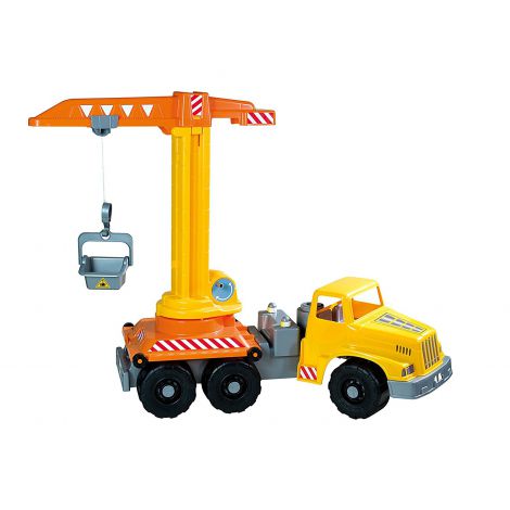 Camion cu macara functionala de jucarie - poza 1