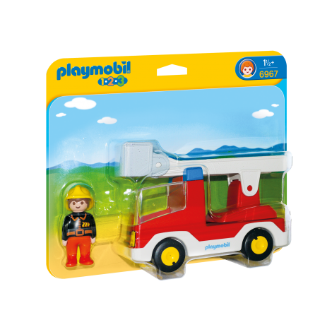 Camion cu pompier 123, Playmobil PM6967 - poza 1