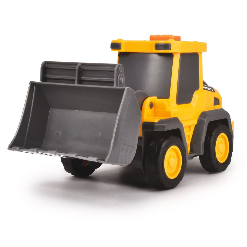 Camion cu remorca si buldozer Dickie Volvo Truck team - poza 5