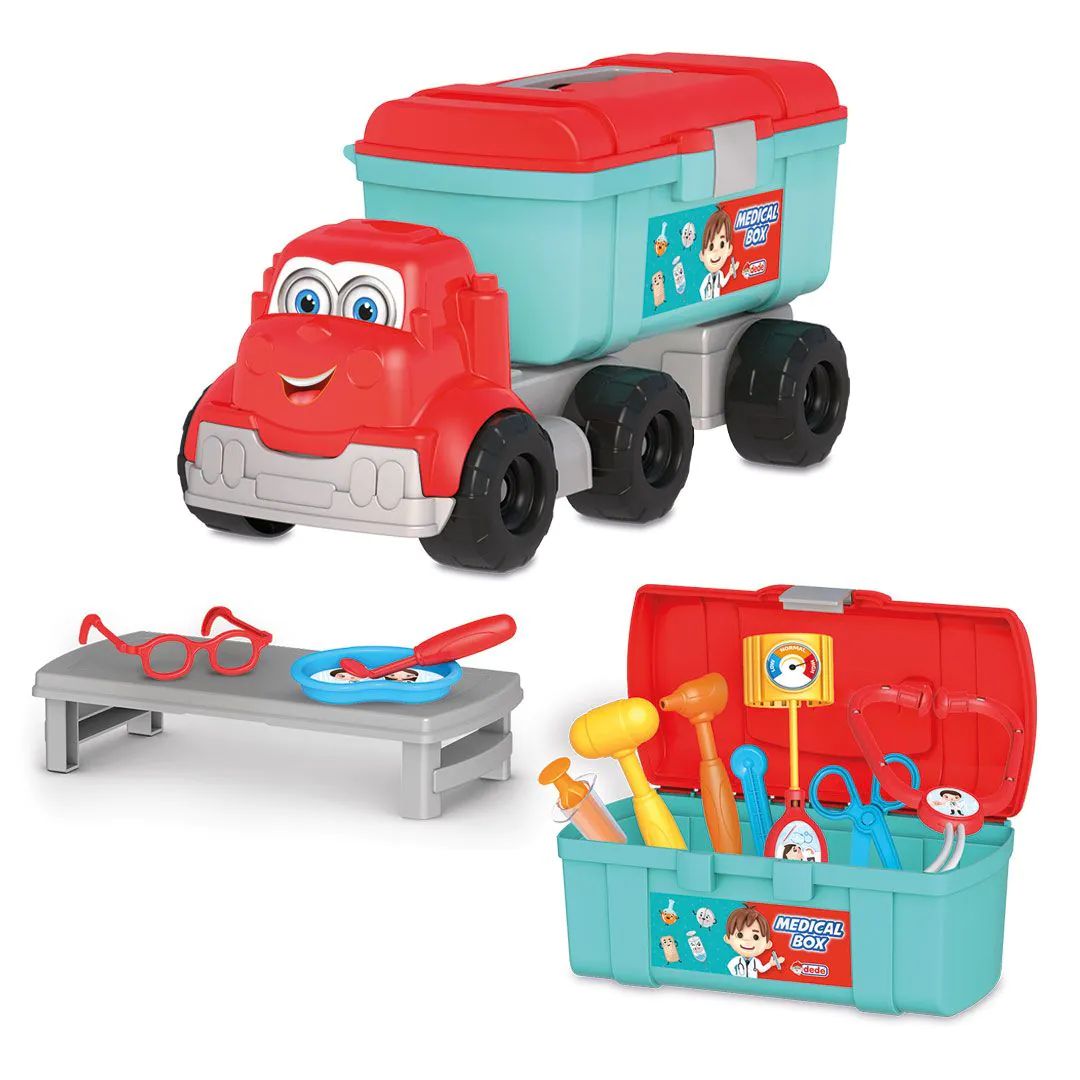 Camion cu set de doctor Dede - poza 1