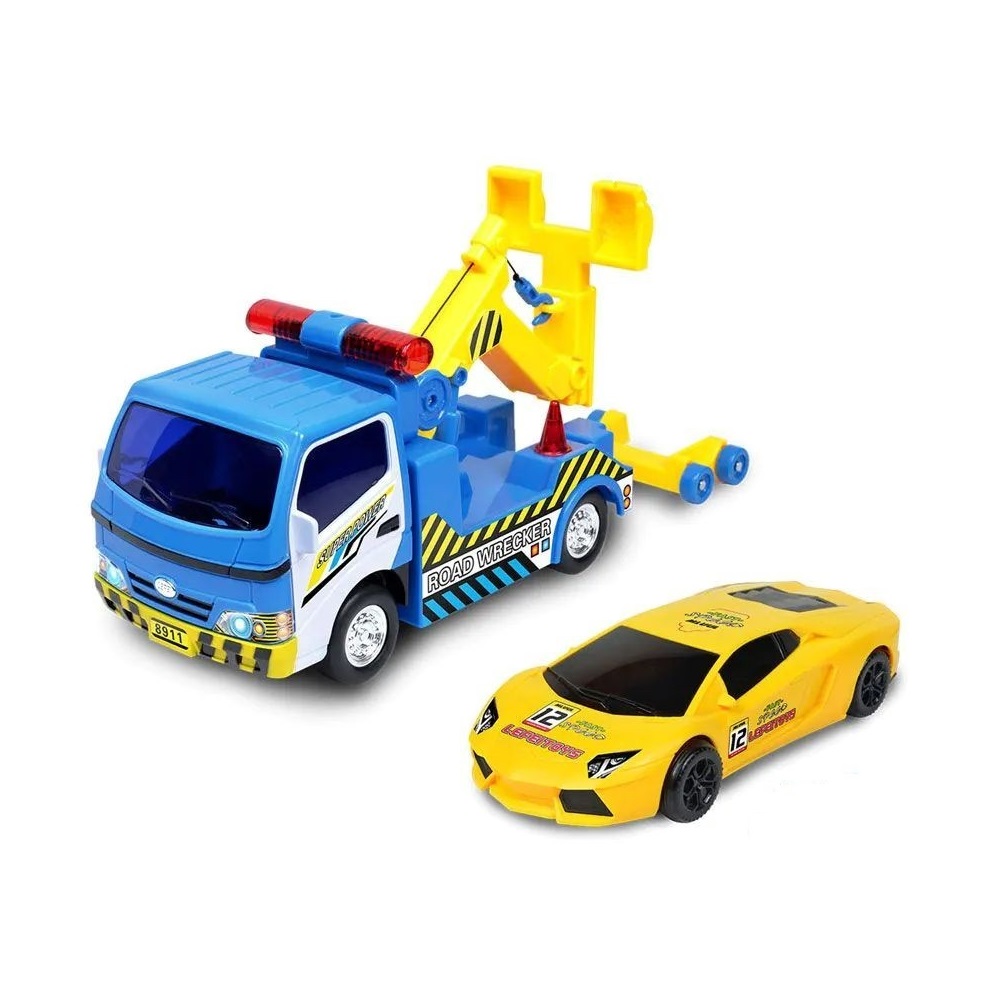 Camion de asistenta rutiera cu masinuta City Truck - poza 1