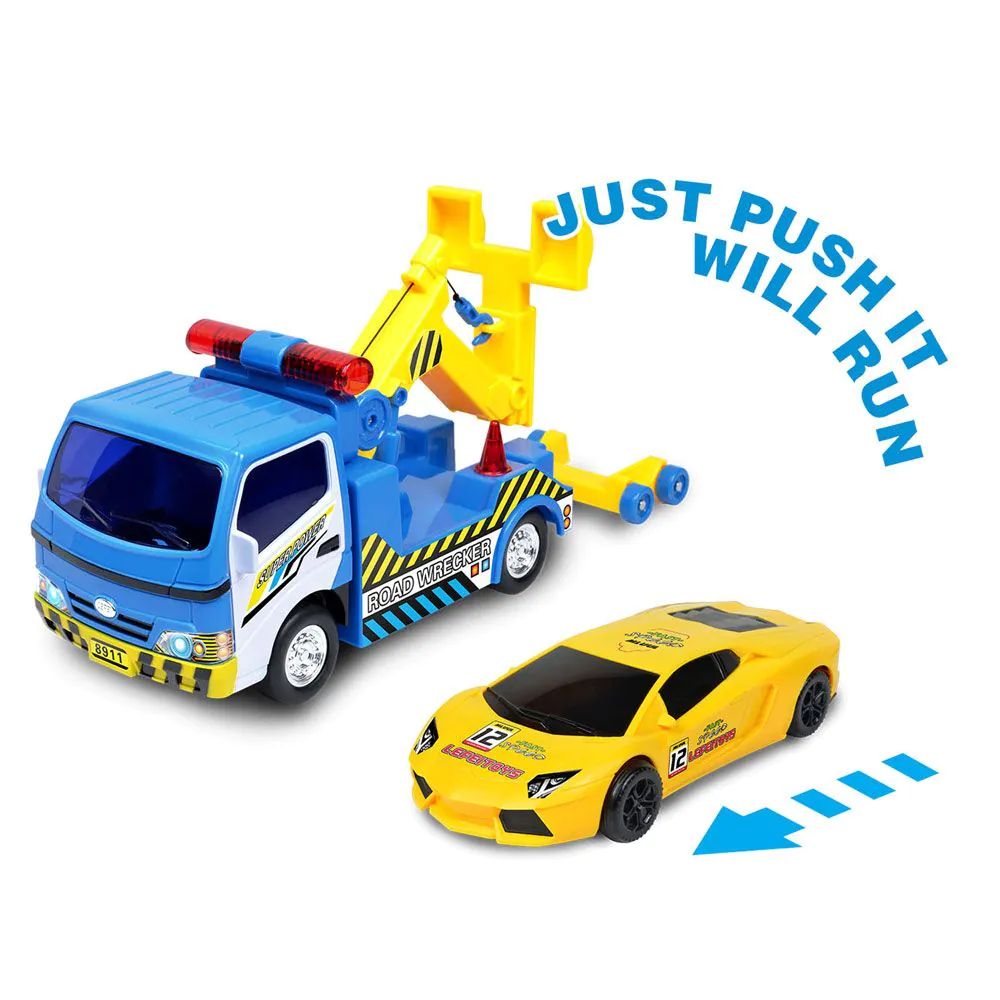 Camion de asistenta rutiera cu masinuta City Truck - poza 3