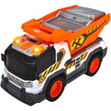 Camion de constructie Dickie Toys Dump Truck 30 cm cu lumini si sunete - poza 3