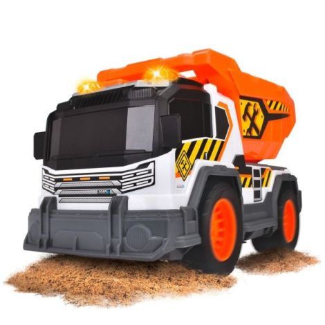 Camion de constructie Dickie Toys Dump Truck 30 cm cu lumini si sunete - poza 4