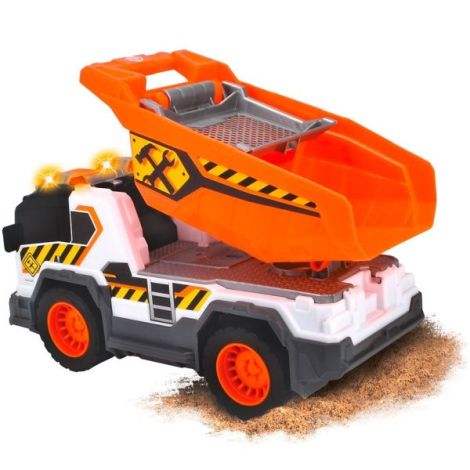 Camion de constructie Dickie Toys Dump Truck 30 cm cu lumini si sunete - poza 5