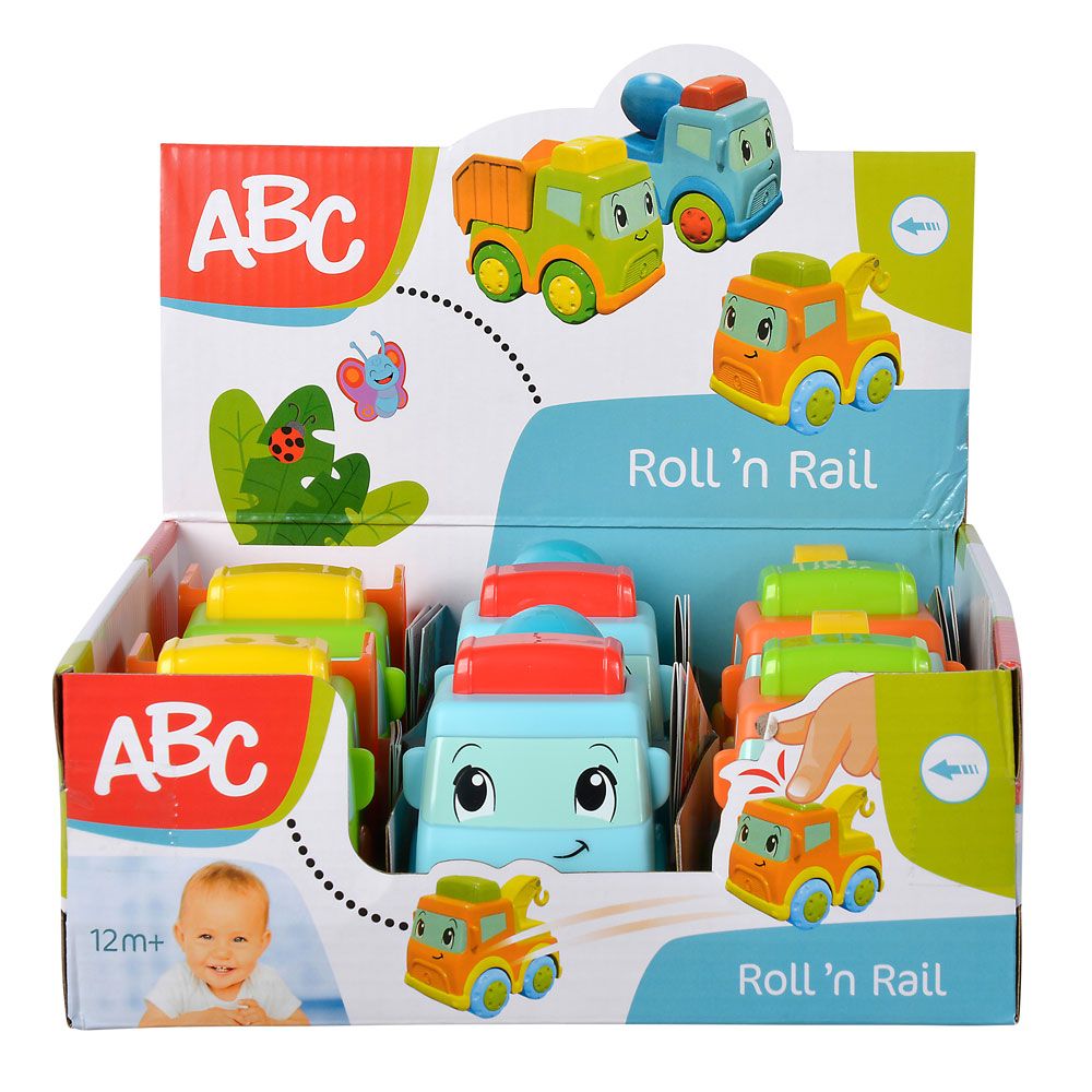 Camion de constructii ABC Press and Go - poza 2