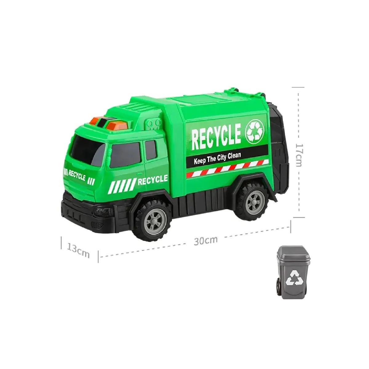 Camion de gunoi cu sunete si lumini Action Fun - poza 3