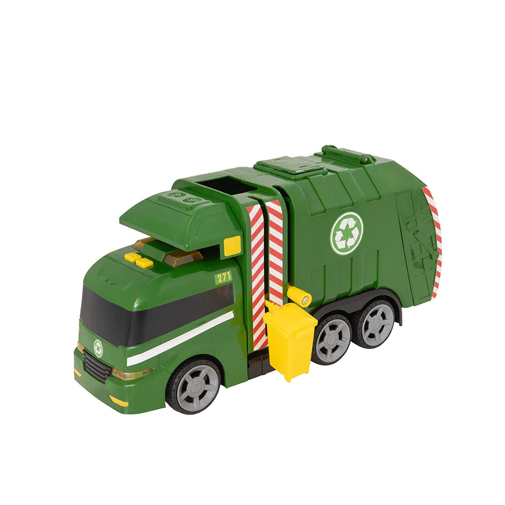 Camion de gunoi cu sunete si lumini HTI Teamsterz L 42 cm - poza 1