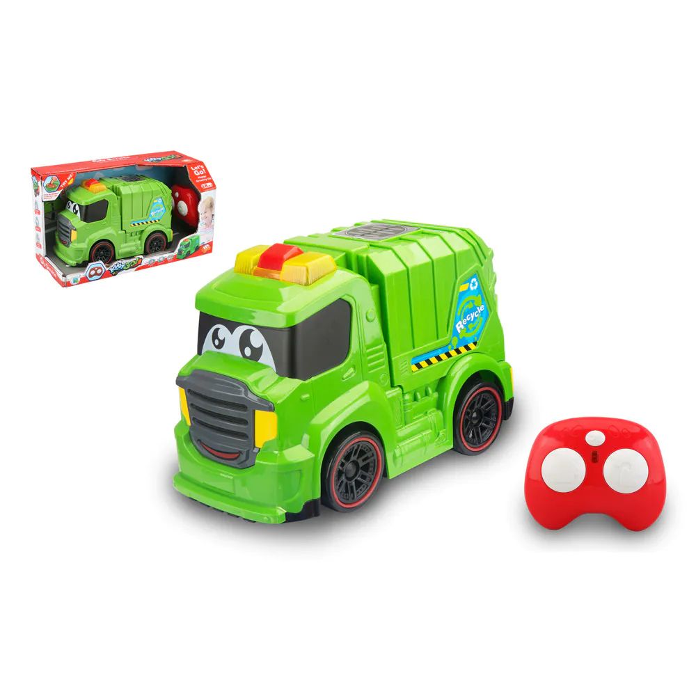 Camion de gunoi cu telecomanda, sunete si lumini Kiddy Go - poza 1