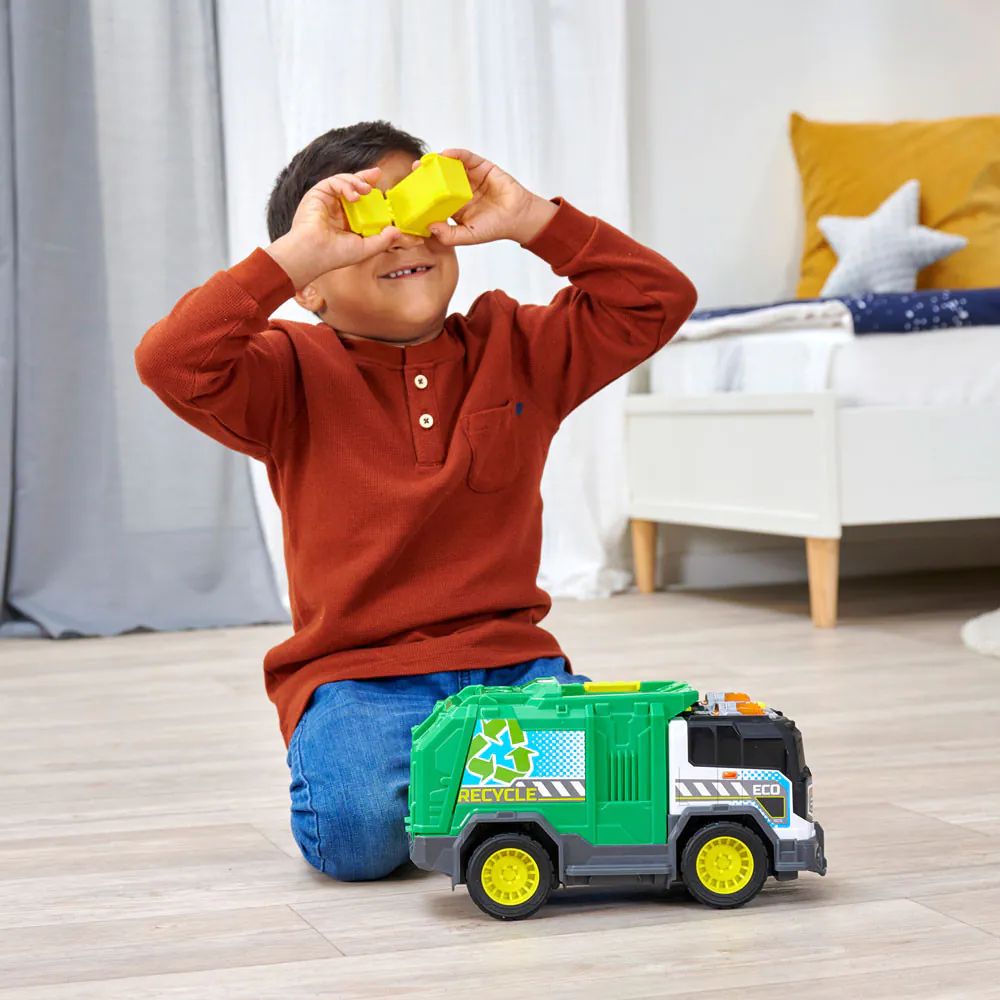 Camion de gunoi pentru reciclat Dickie 30 cm - poza 3