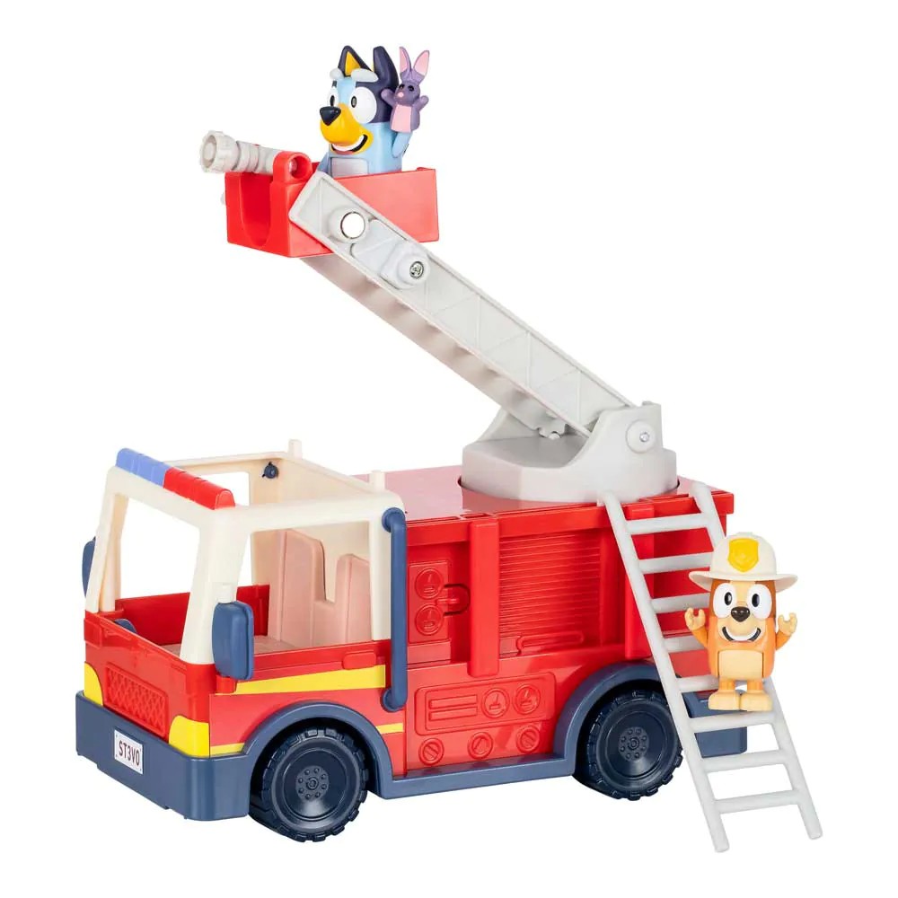 Camion de pompieri cu 2 figurine Bluey - poza 1