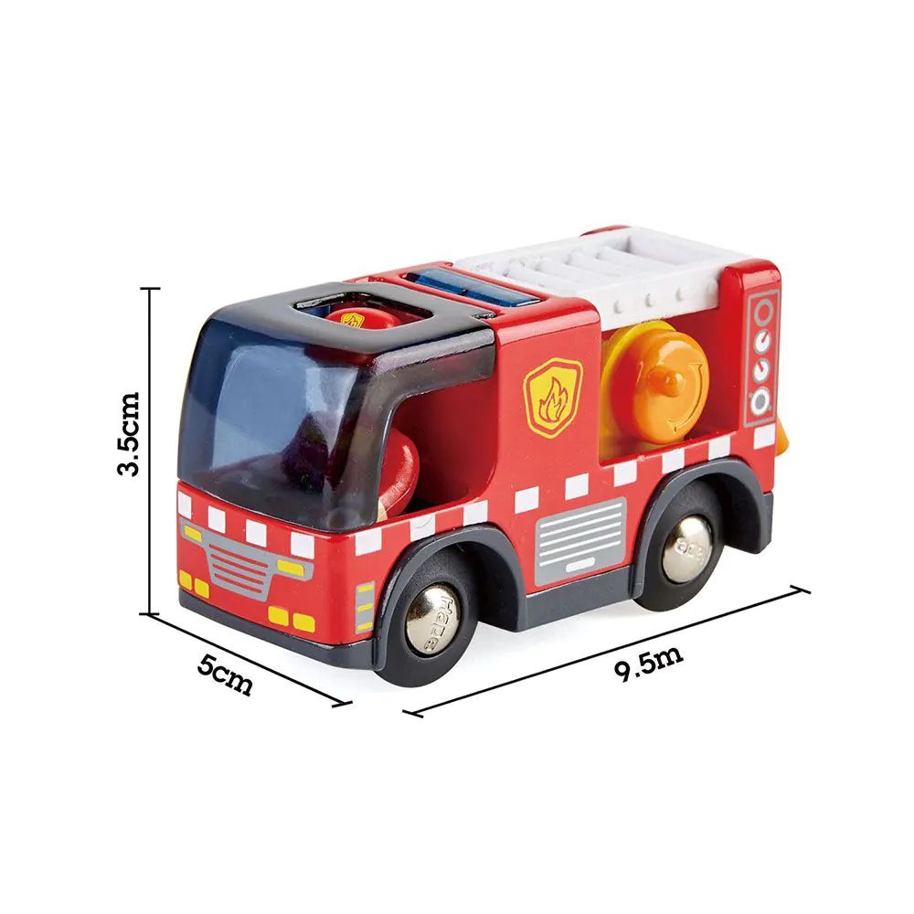 Camion de pompieri cu sirena Hape - poza 5
