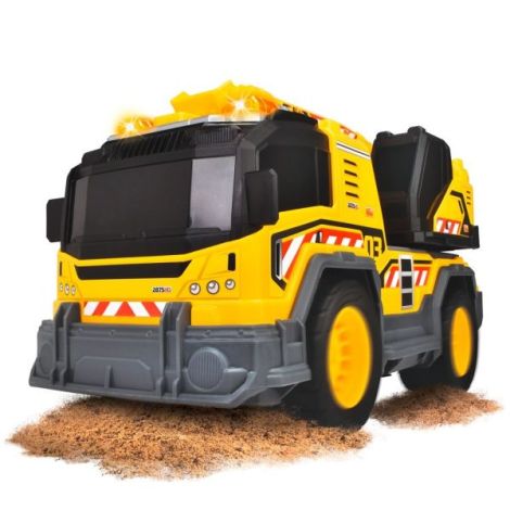 Camion excavator Dickie Toys Excavator Truck 30 cm cu lumini si sunete - poza 4