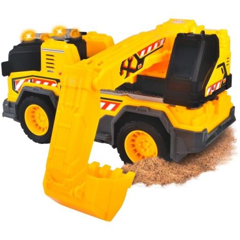 Camion excavator Dickie Toys Excavator Truck 30 cm cu lumini si sunete - poza 5